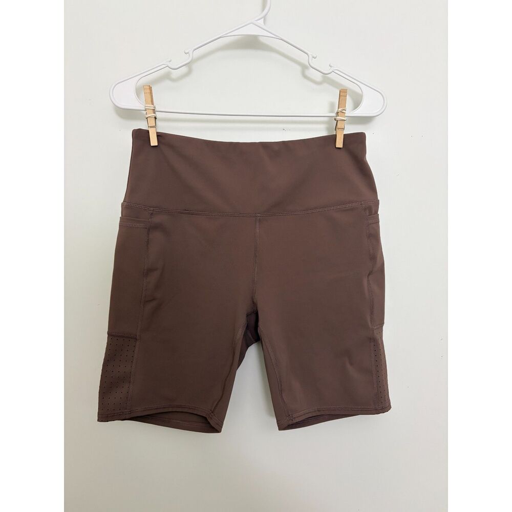 RBX Active Women's High Waisted Biker Shorts with Pockets